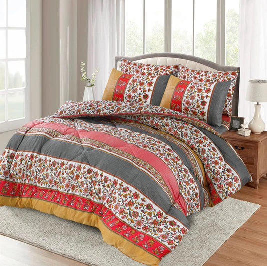 VERBOSE SUMMER KING COMFORTER SET – 7 PCS #CS26