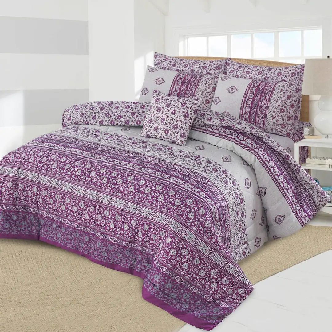 AVA SUMMER KING COMFORTER SET – 7 PCS #NCS122